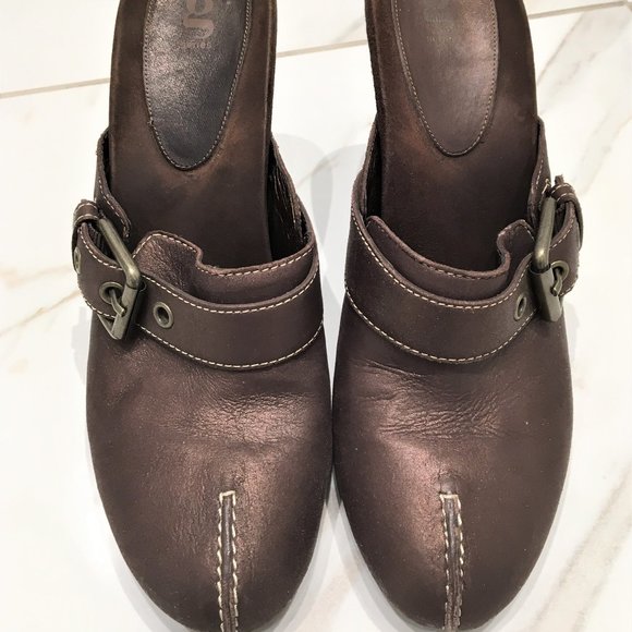 G Series Cole Haan Brown Leather Wedge Size 10B - Picture 2 of 8